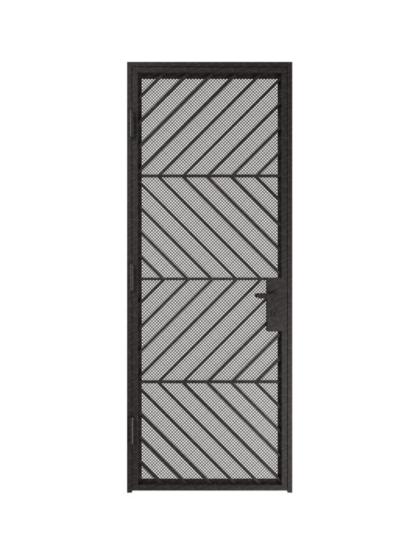 Steel Frame Hinge Gates - Galvanised FPS50 Profile