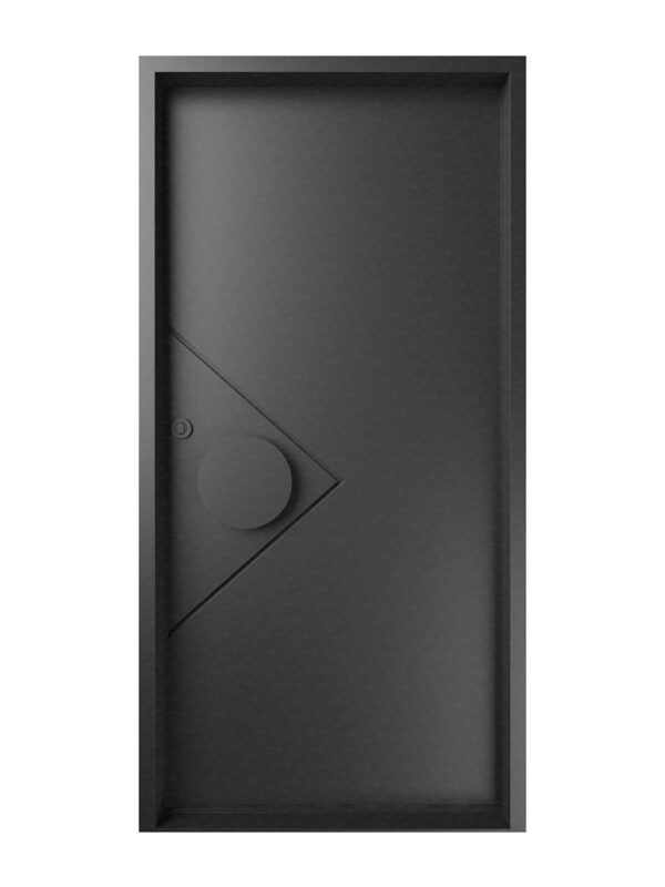 Zen Neo Iron Hinge Entry Door – Right Hand | Galvanised FWA50